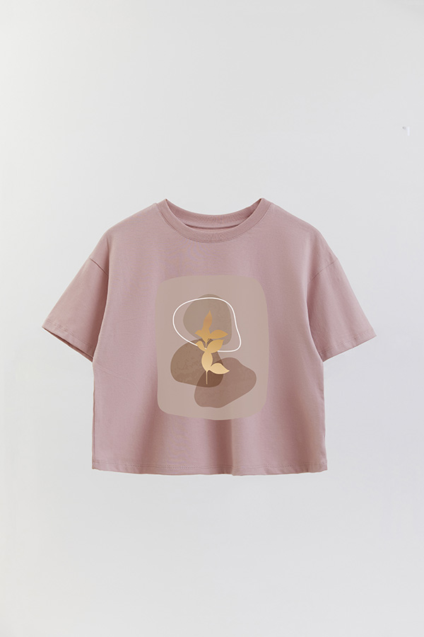 REMERA CROP ESTAMPADA ART 232