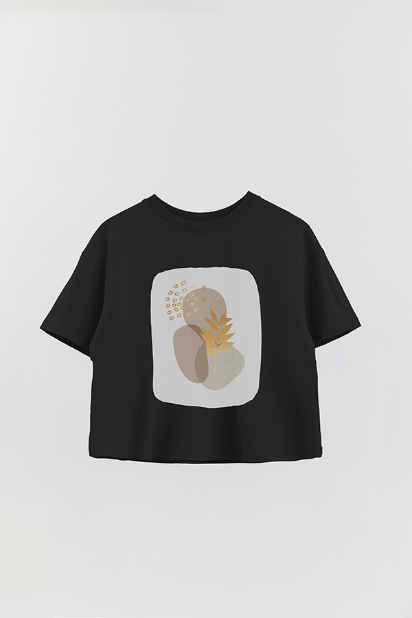 REMERA CROP ESTAMPADA ART 231