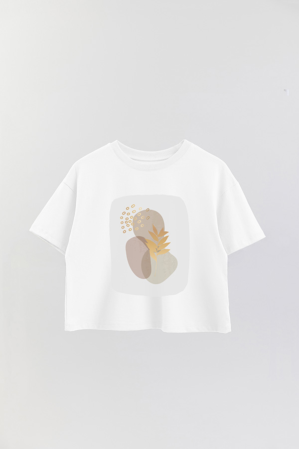 REMERA CROP ESTAMPADA ART 231