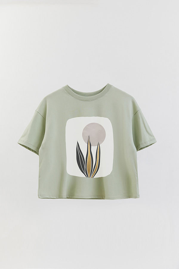 REMERA CROP ESTAMPADA ART 230