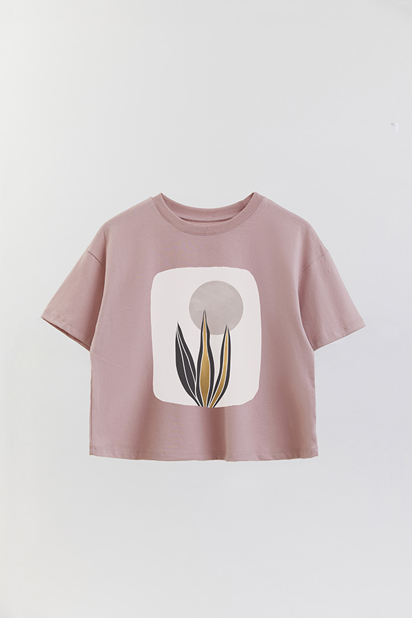 REMERA CROP ESTAMPADA ART 230