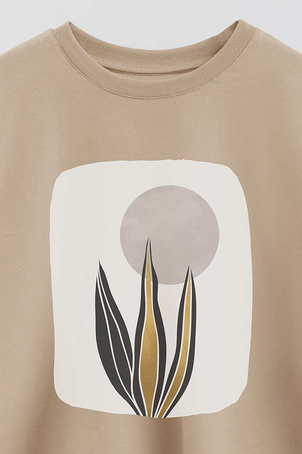 REMERA CROP ESTAMPADA ART 230