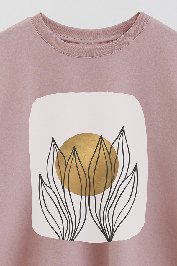 REMERA CROP ESTAMPADA ART 229
