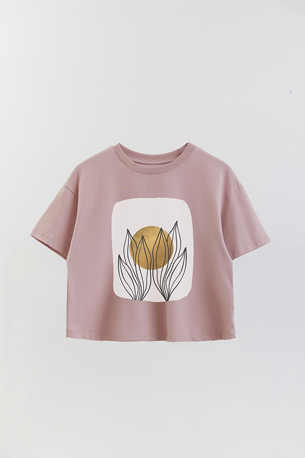 REMERA CROP ESTAMPADA ART 229