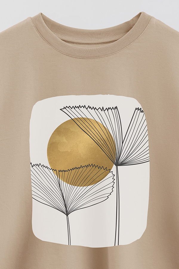 REMERA CROP ESTAMPADA ART 228