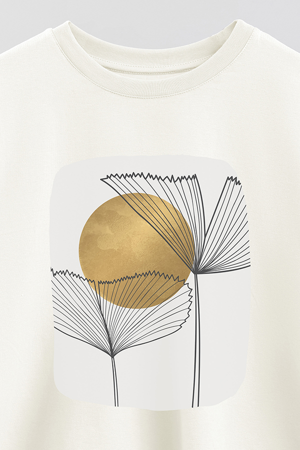 REMERA CROP ESTAMPADA ART 228