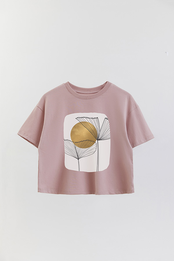 REMERA CROP ESTAMPADA ART 228