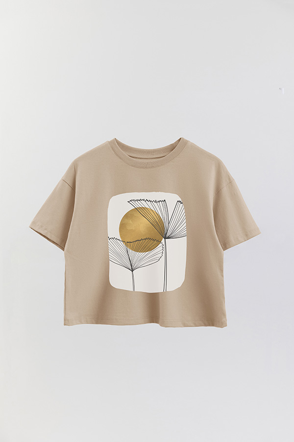 REMERA CROP ESTAMPADA ART 228