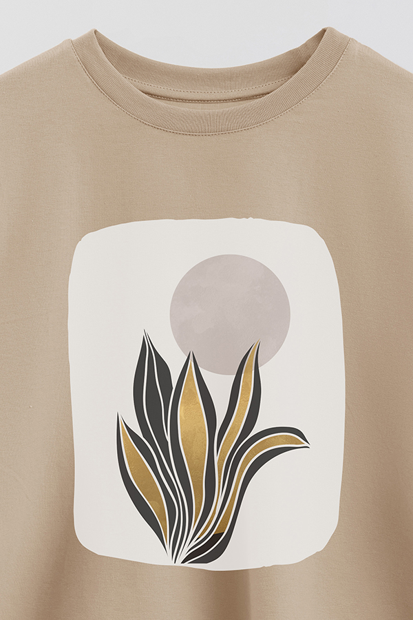 REMERA CROP ESTAMPADA ART 227
