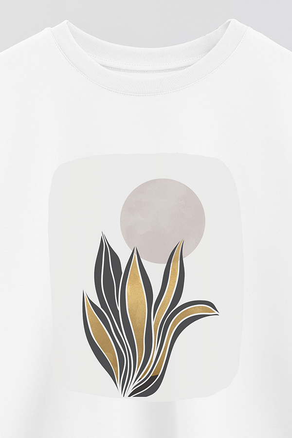 REMERA CROP ESTAMPADA ART 227