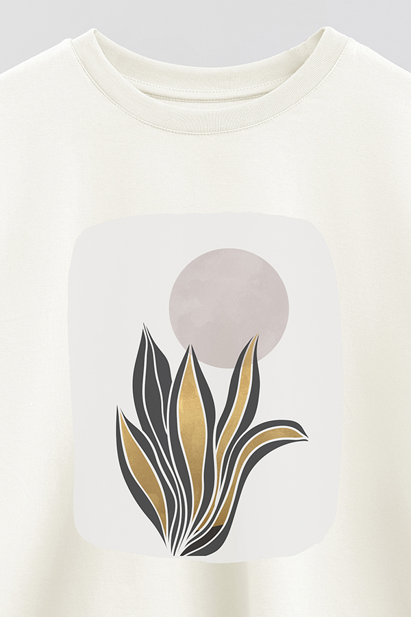 REMERA CROP ESTAMPADA ART 227