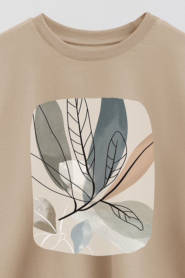REMERA CROP ESTAMPADA ART 226