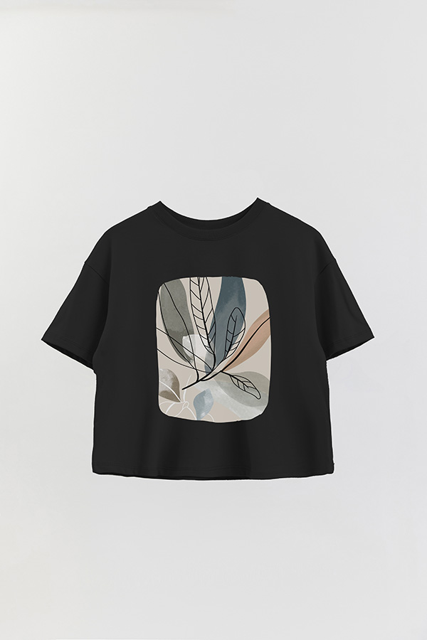 REMERA CROP ESTAMPADA ART 226