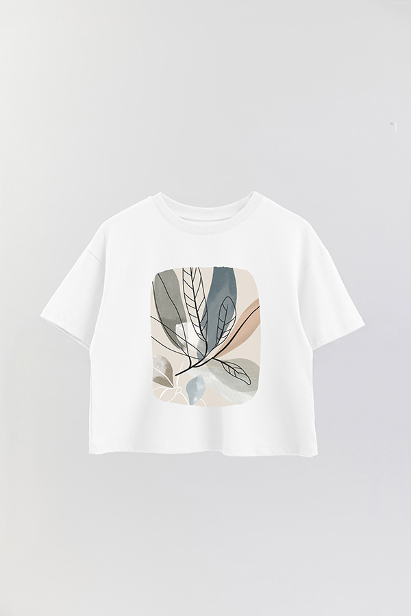 REMERA CROP ESTAMPADA ART 226