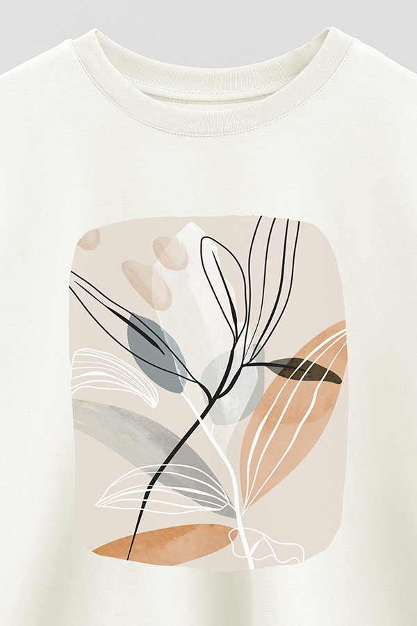 REMERA CROP ESTAMPADA ART 225