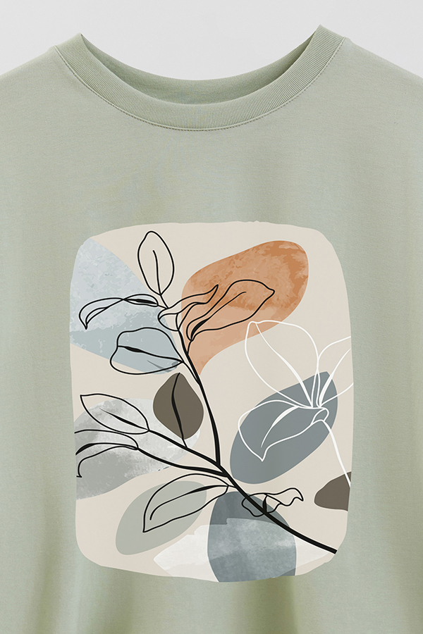 REMERA CROP ESTAMPADA ART 224