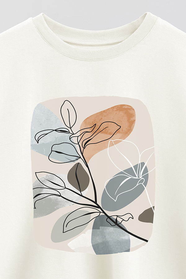 REMERA CROP ESTAMPADA ART 224
