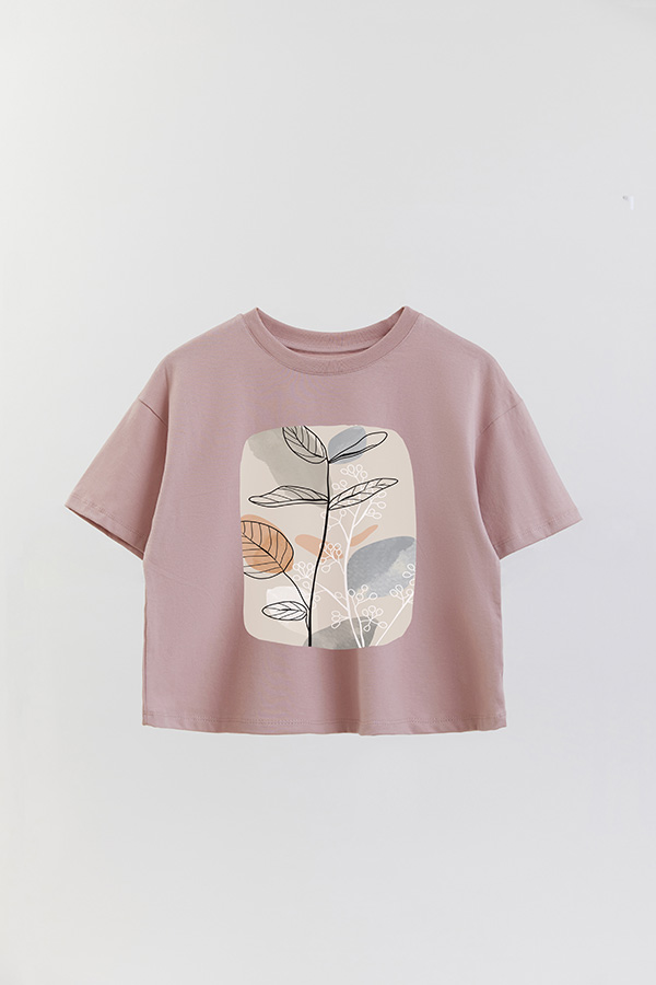 REMERA CROP ESTAMPADA ART 223