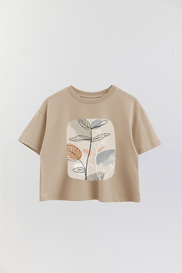 REMERA CROP ESTAMPADA ART 223