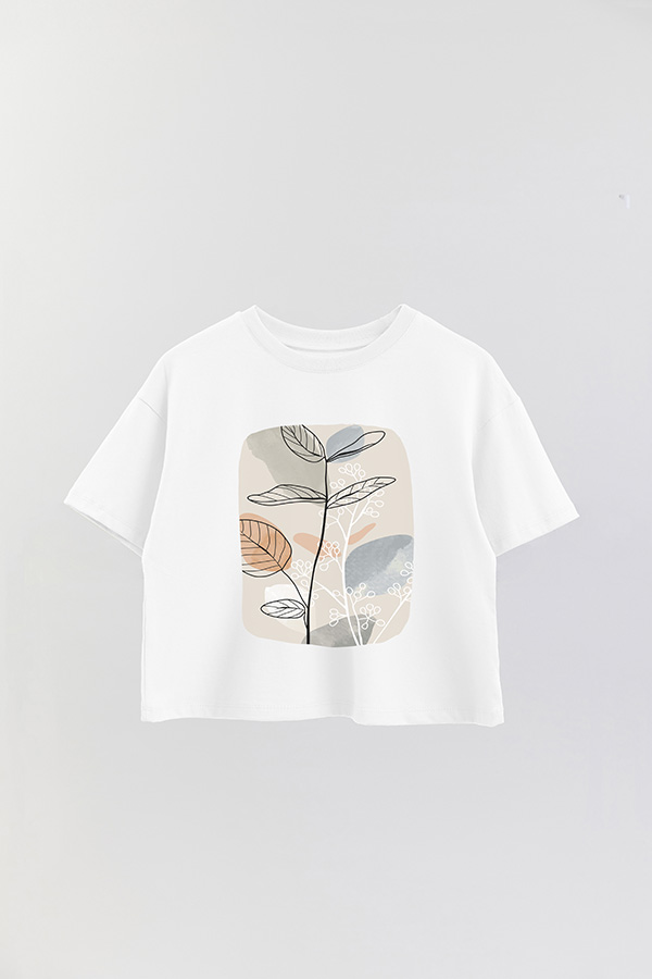 REMERA CROP ESTAMPADA ART 223