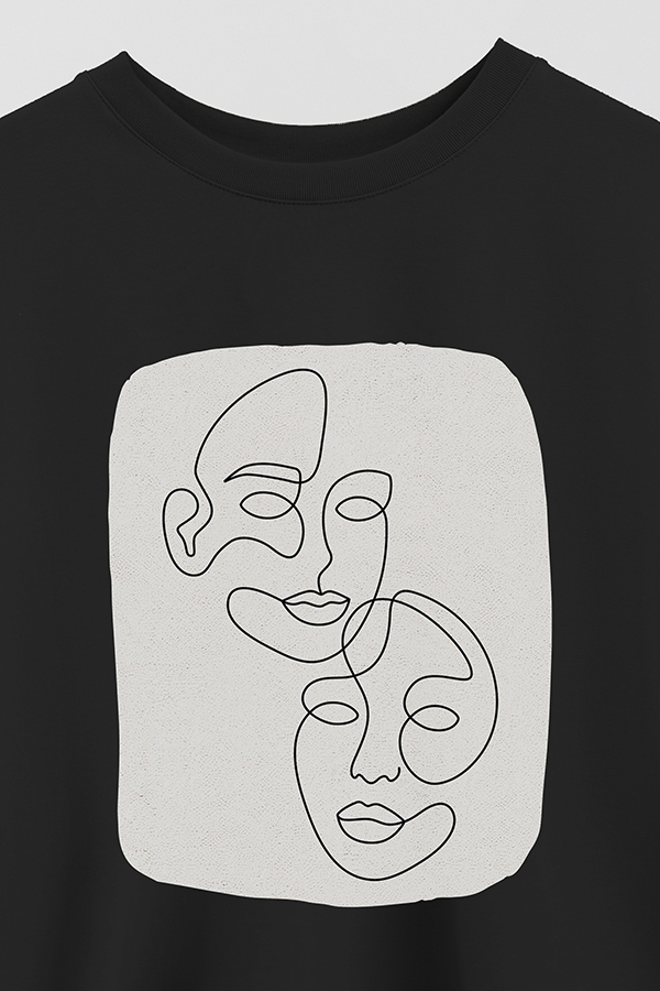 REMERA CROP ESTAMPADA ART 222