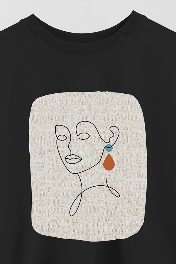 REMERA CROP ESTAMPADA ART 221