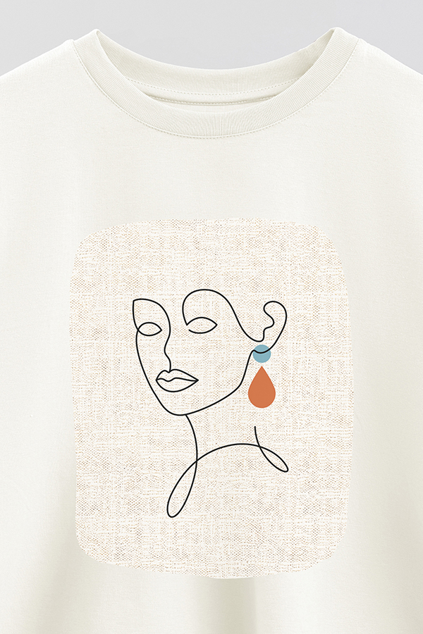 REMERA CROP ESTAMPADA ART 221