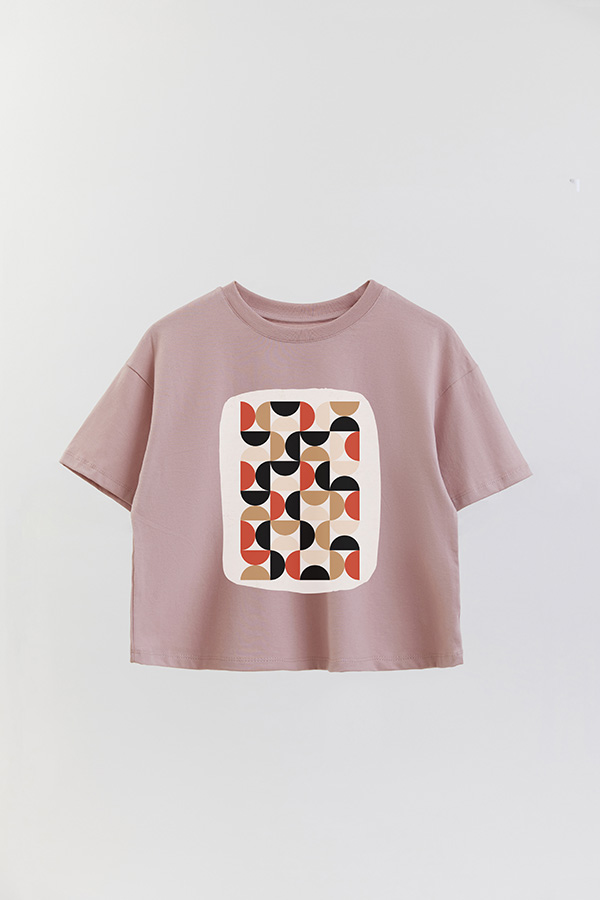 REMERA CROP ESTAMPADA ART 220