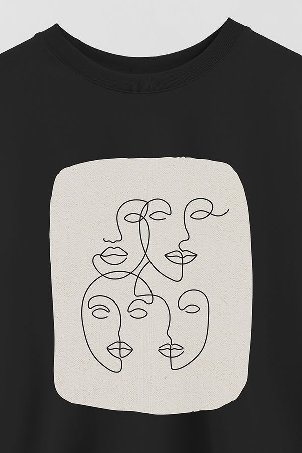 REMERA CROP ESTAMPADA ART 219