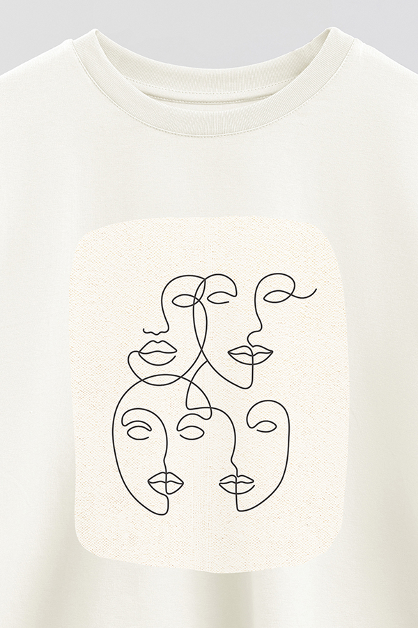 REMERA CROP ESTAMPADA ART 219