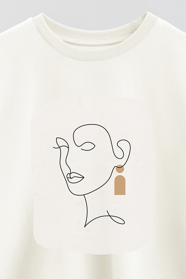 REMERA CROP ESTAMPADA ART 218