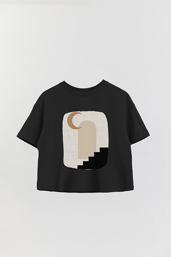 REMERA CROP ESTAMPADA ART 217