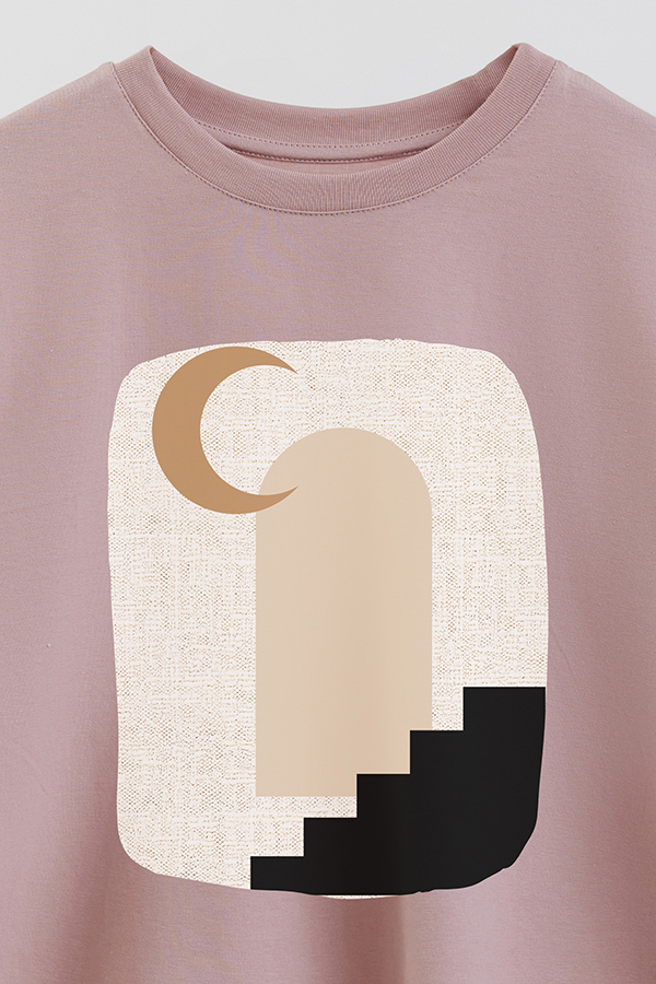 REMERA CROP ESTAMPADA ART 217