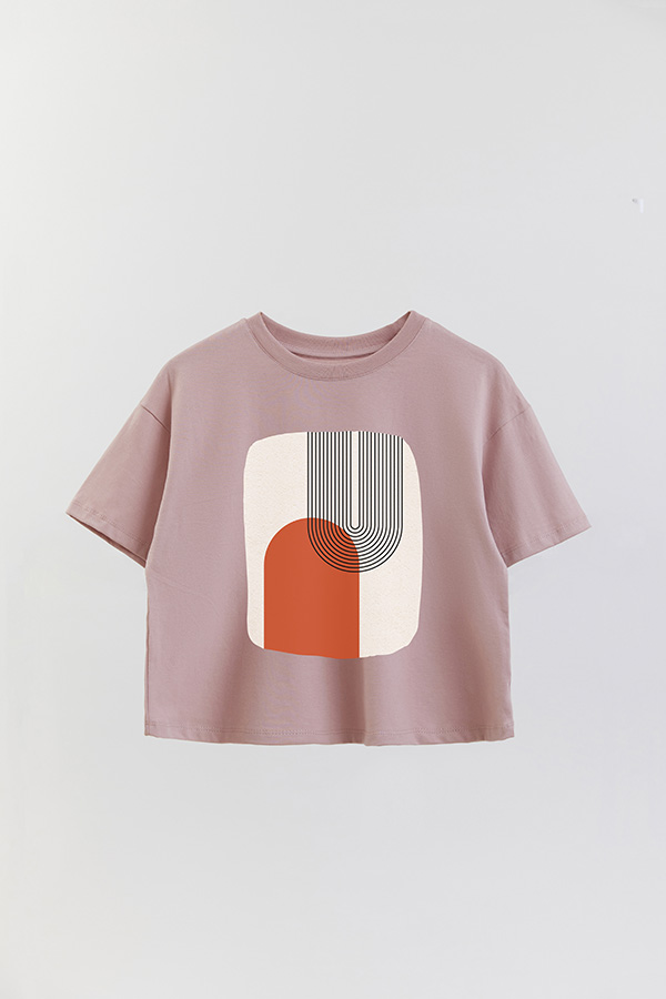 REMERA CROP ESTAMPADA ART 215