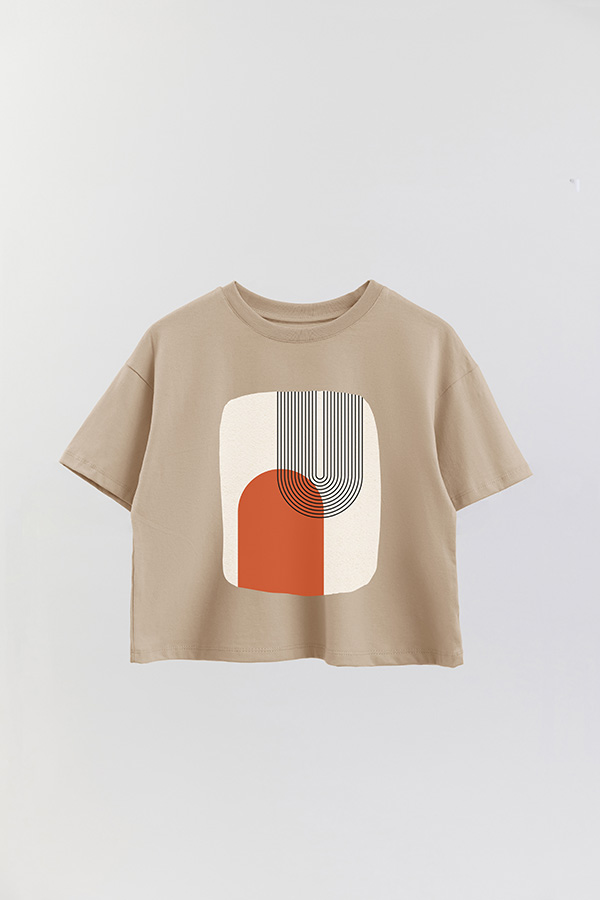 REMERA CROP ESTAMPADA ART 215