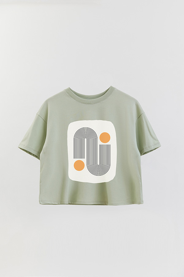 REMERA CROP ESTAMPADA ART 213