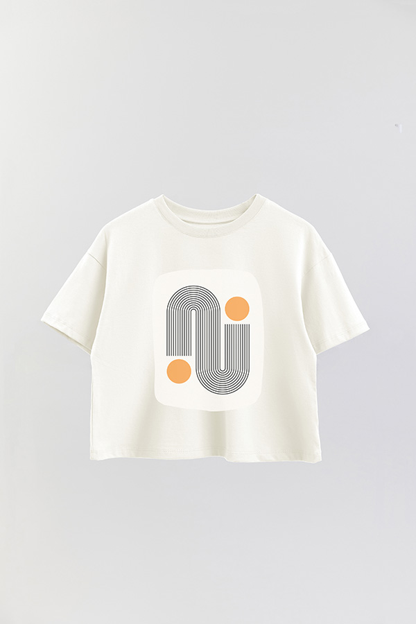 REMERA CROP ESTAMPADA ART 213