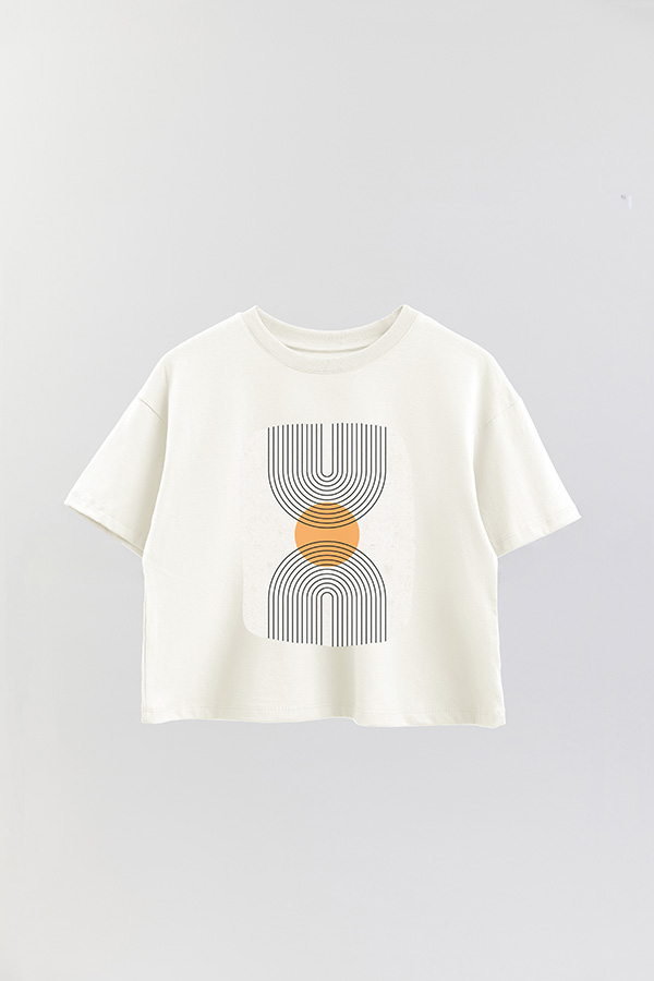 REMERA CROP ESTAMPADA ART 211