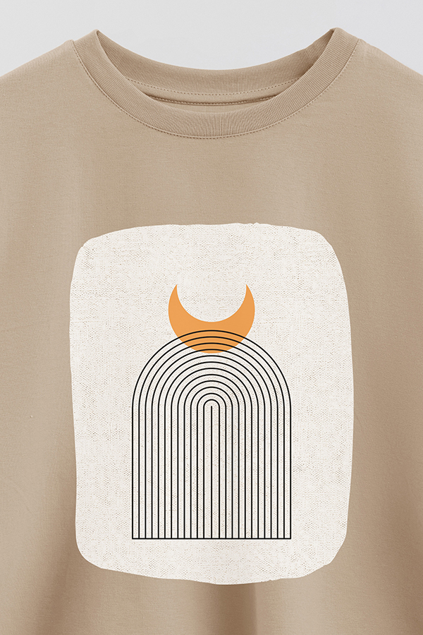 REMERA CROP ESTAMPADA ART 210