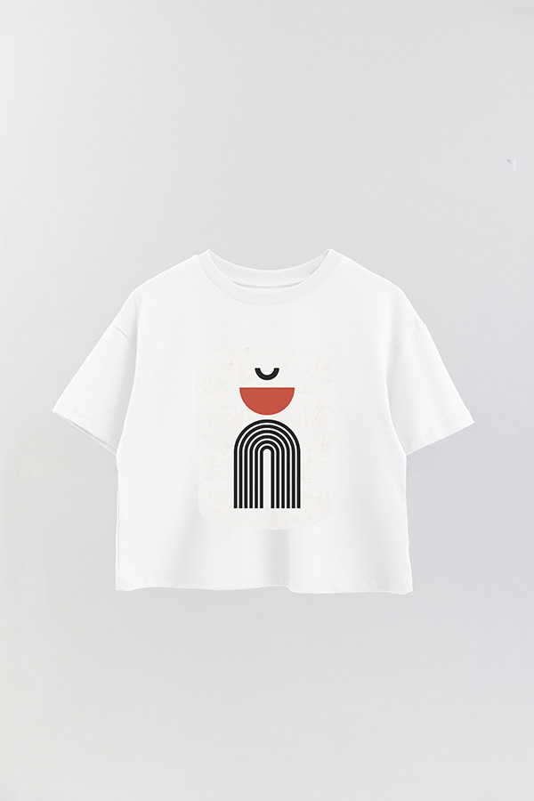 REMERA CROP ESTAMPADA ART 208