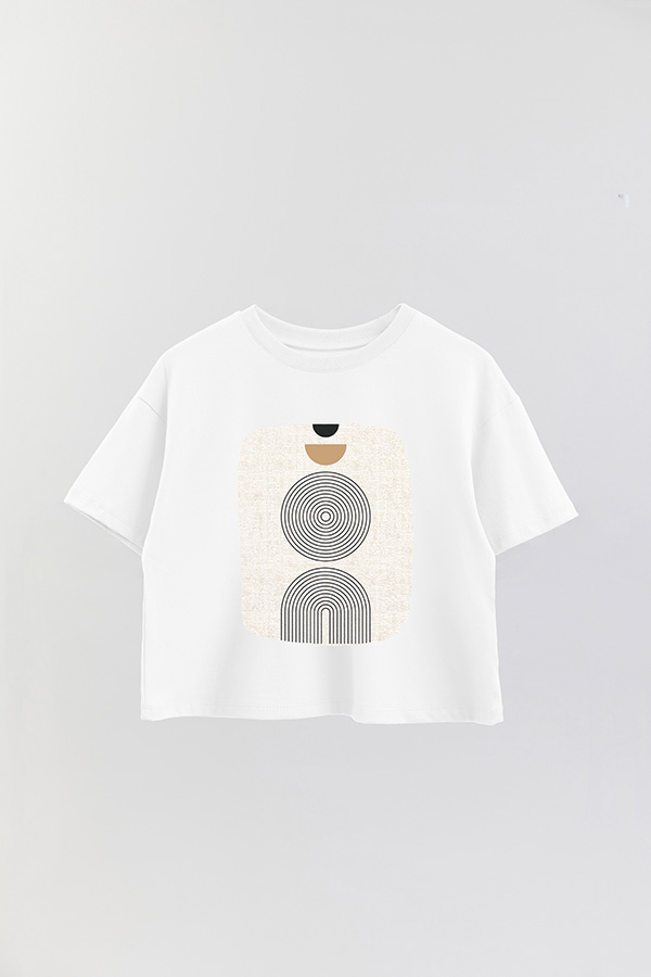 REMERA CROP ESTAMPADA ART 207