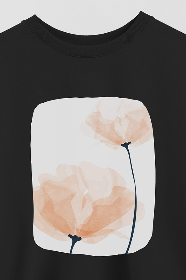 REMERA CROP ESTAMPADA ART 206