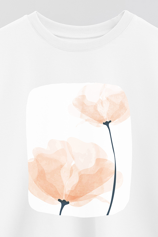 REMERA CROP ESTAMPADA ART 206