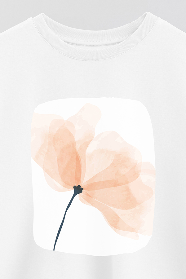 REMERA CROP ESTAMPADA ART 205