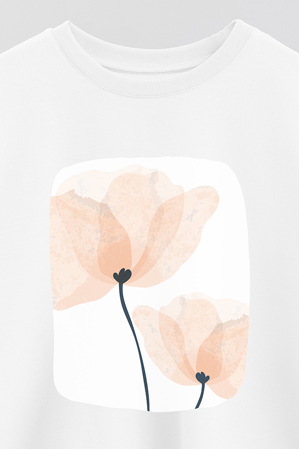 REMERA CROP ESTAMPADA ART 204