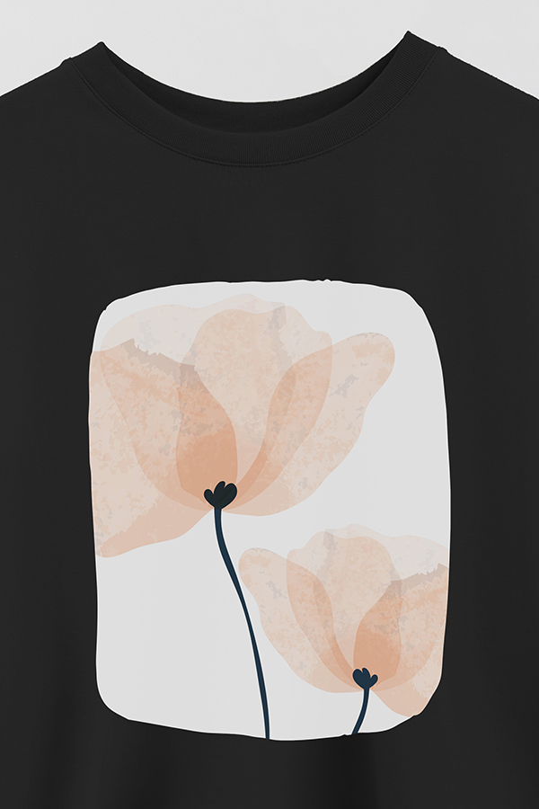 REMERA CROP ESTAMPADA ART 204