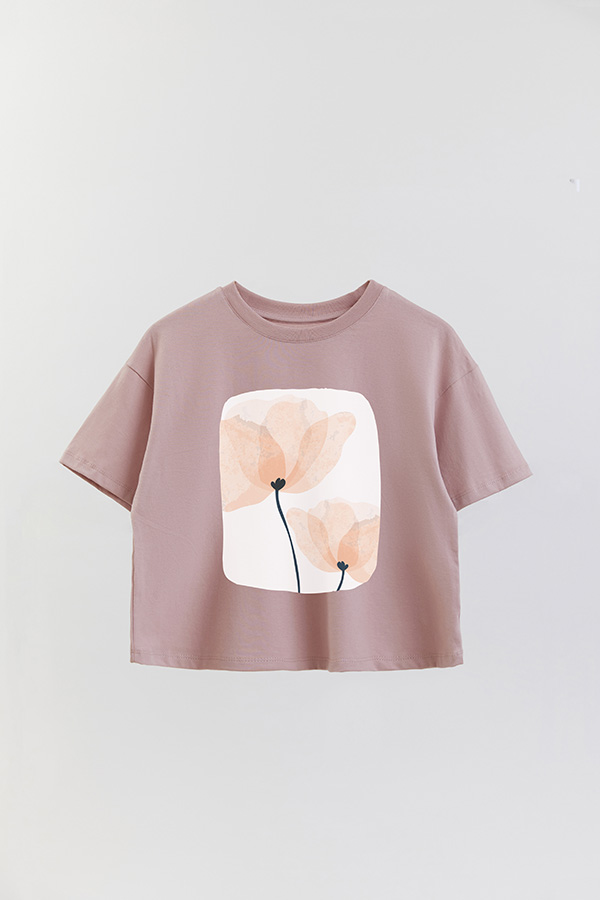 REMERA CROP ESTAMPADA ART 204