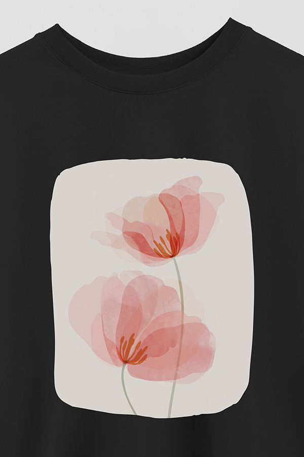 REMERA CROP ESTAMPADA ART 203