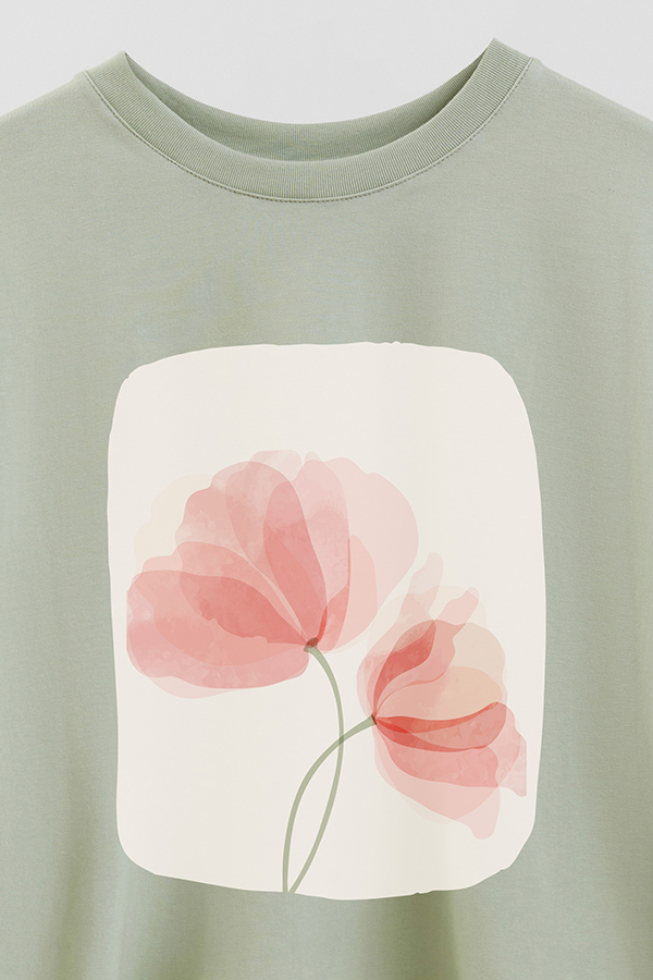 REMERA CROP ESTAMPADA ART 202