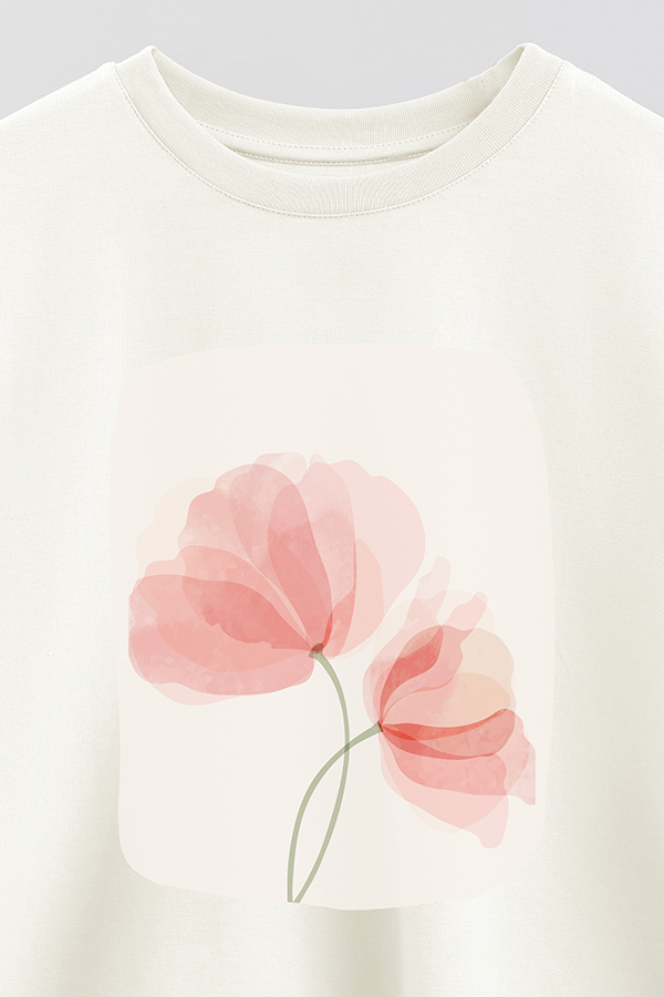 REMERA CROP ESTAMPADA ART 202